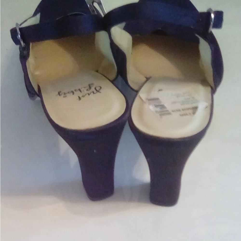 Just Libby Black Heel Size 8 1/2 - Picture 3 of 7